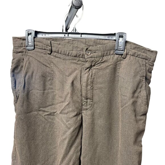 Dolce & Gabbana Men’s Dress Pants Size 54 Brown Wool Blend Made in Italy - Picture 8 of 9